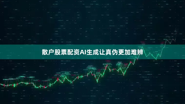 散户股票配资AI生成让真伪更加难辨
